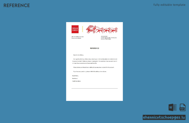 USA Wells Fargo Bank Schließungsbeispiel Vorschau